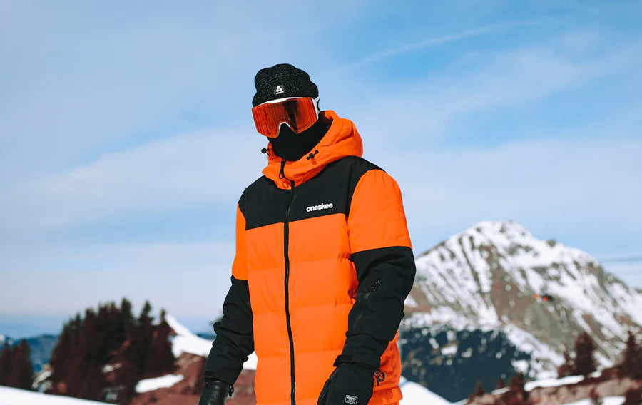 Orange Ski Suits