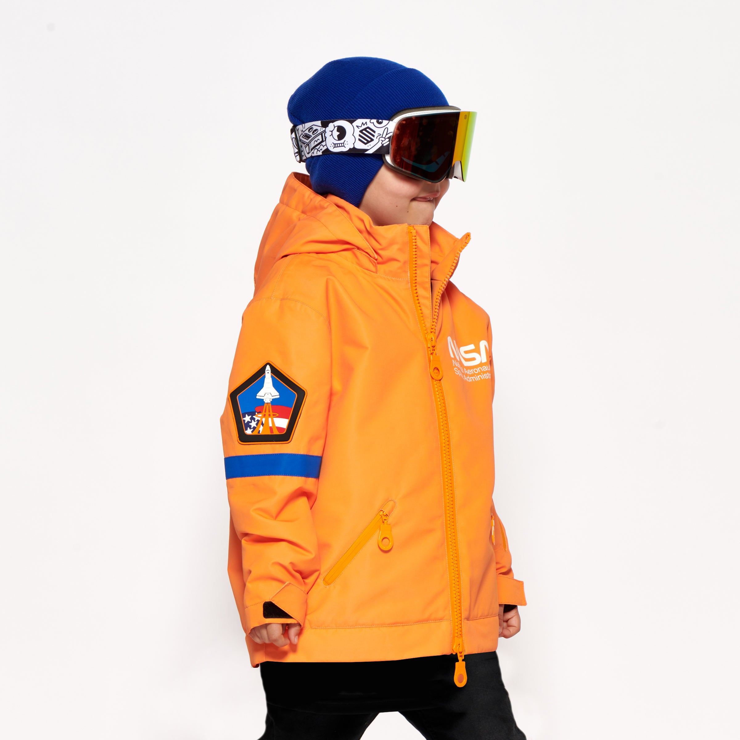 Orange sales nasa jacket