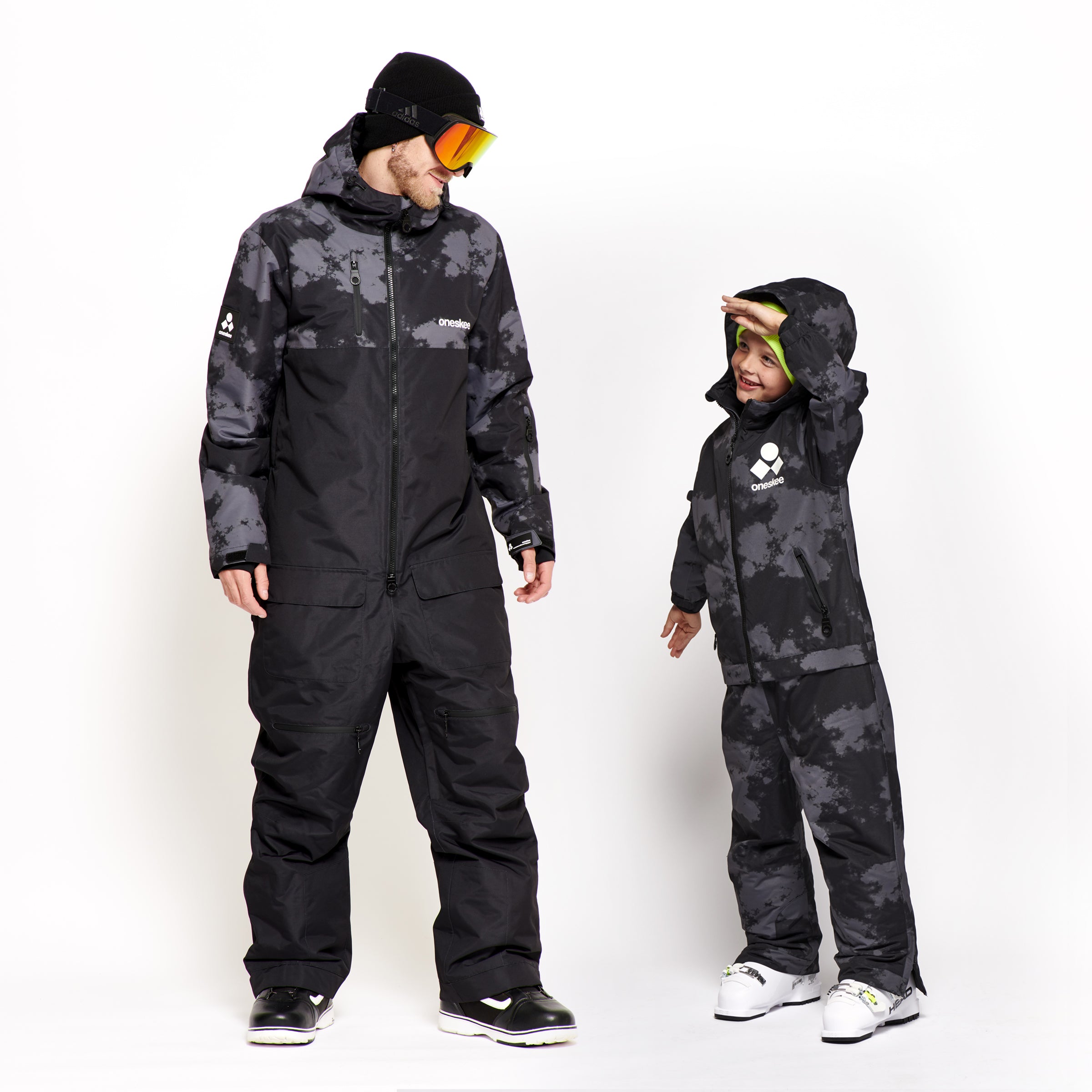 Bundle - Men's & Kids Black Storm