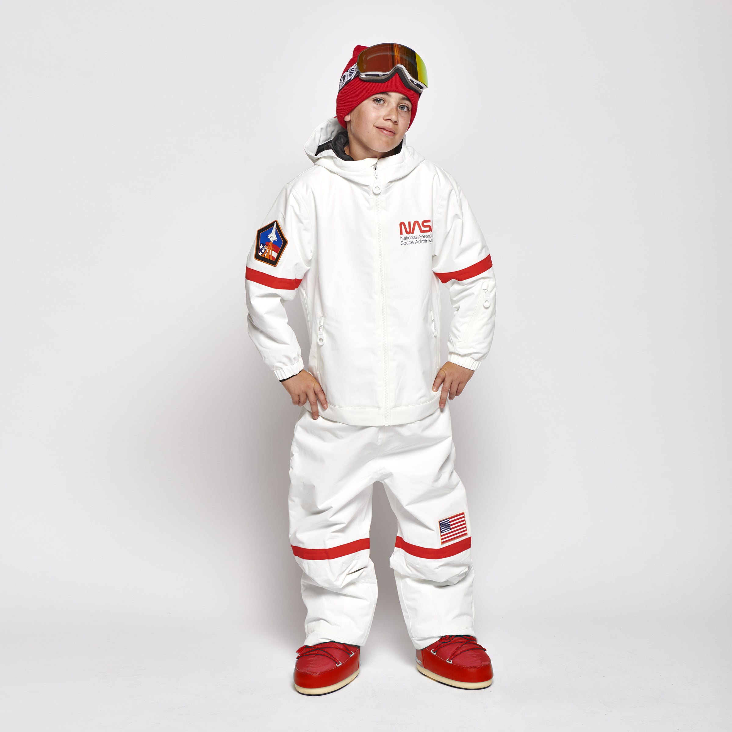 White snowsuit sales