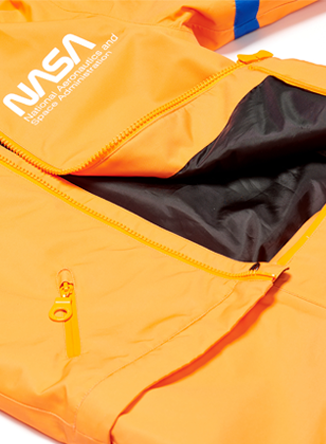 Vans nasa orange on sale jacket