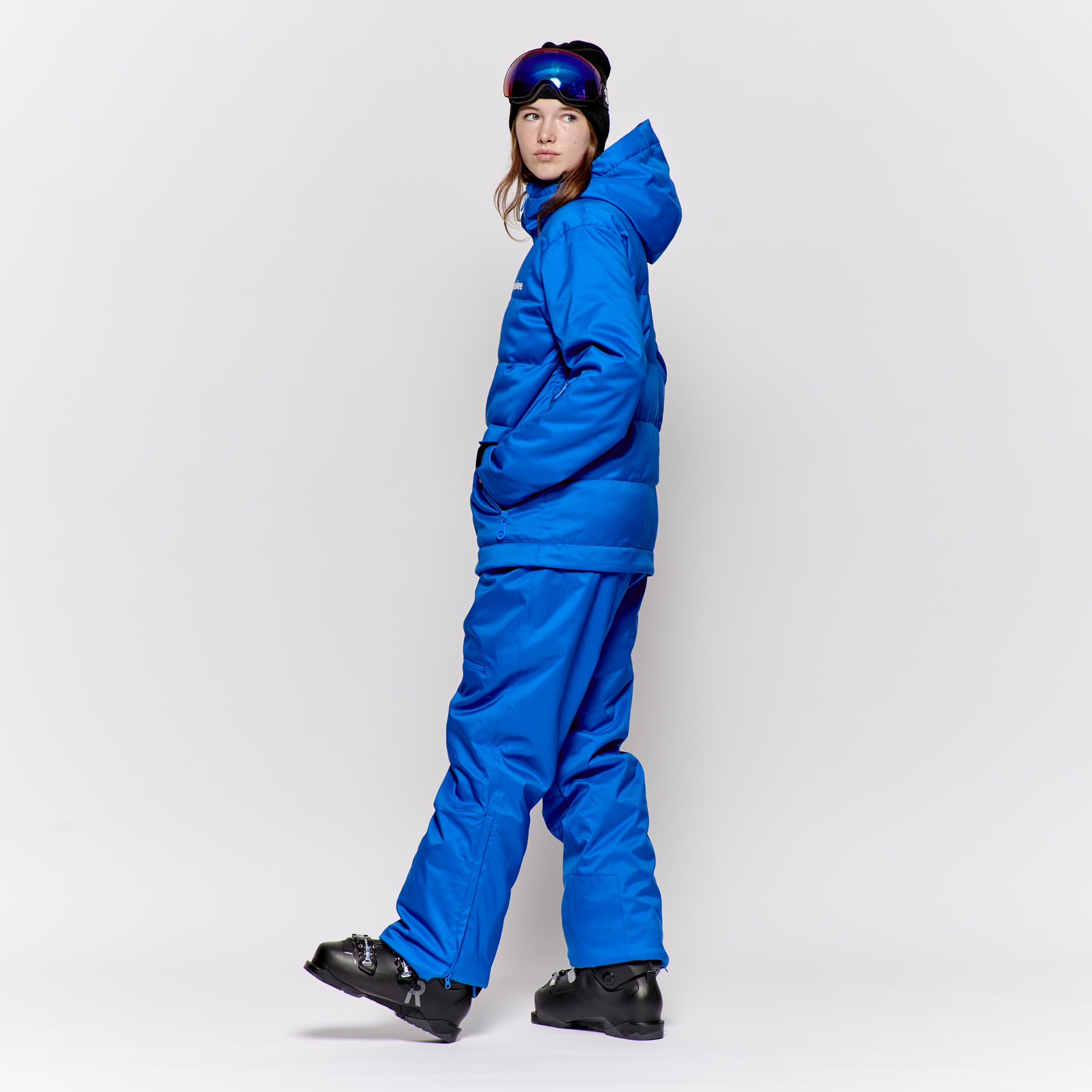 Light blue ski suit for women ETNA - Baby blue snowsuit - Ski