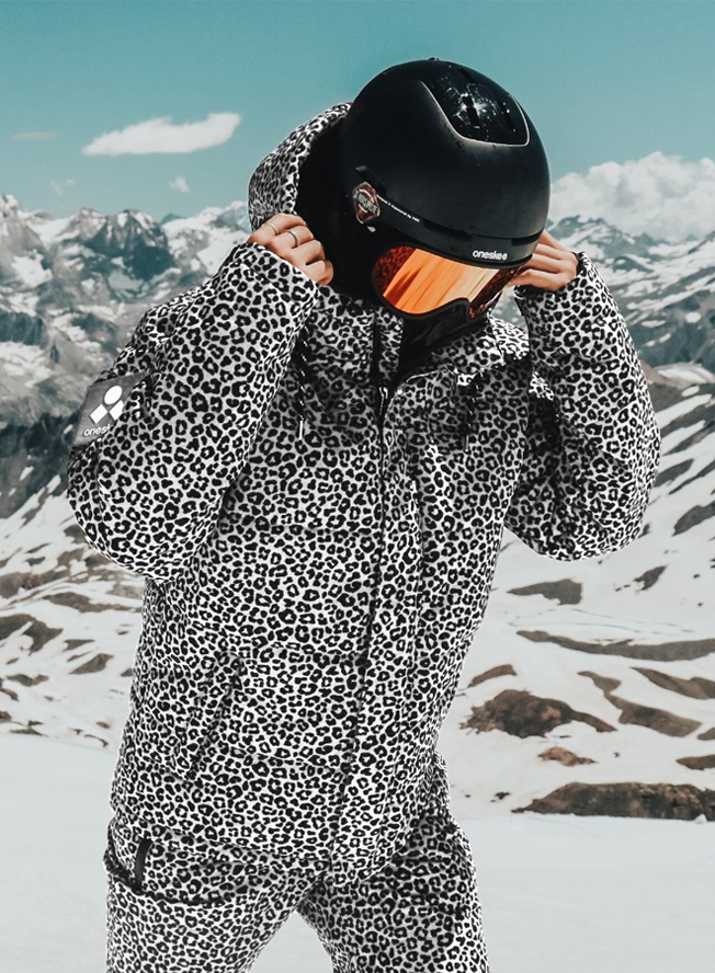 Women s 2 in 1 Snow Suit Leopard