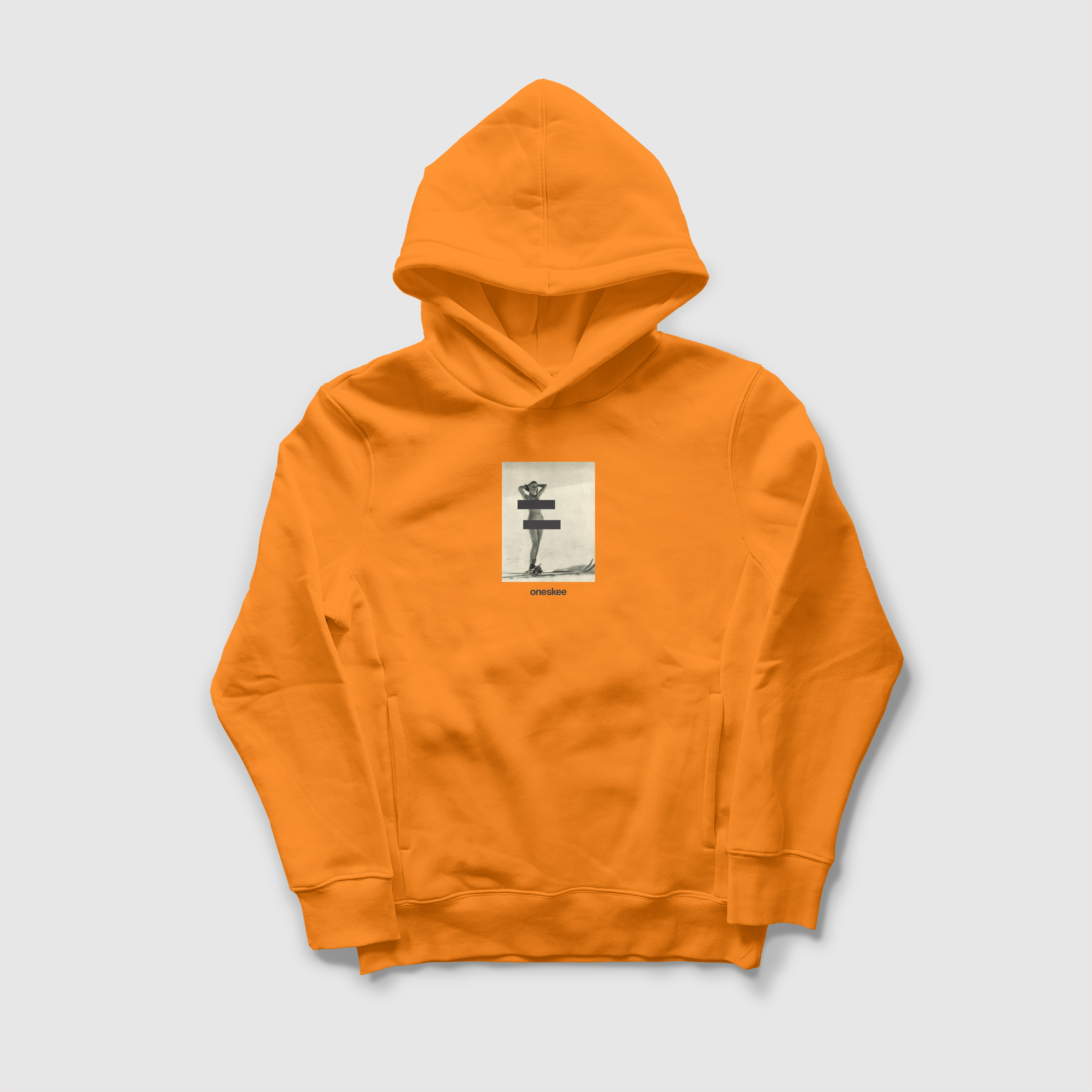 Censored Hoodie, Orange