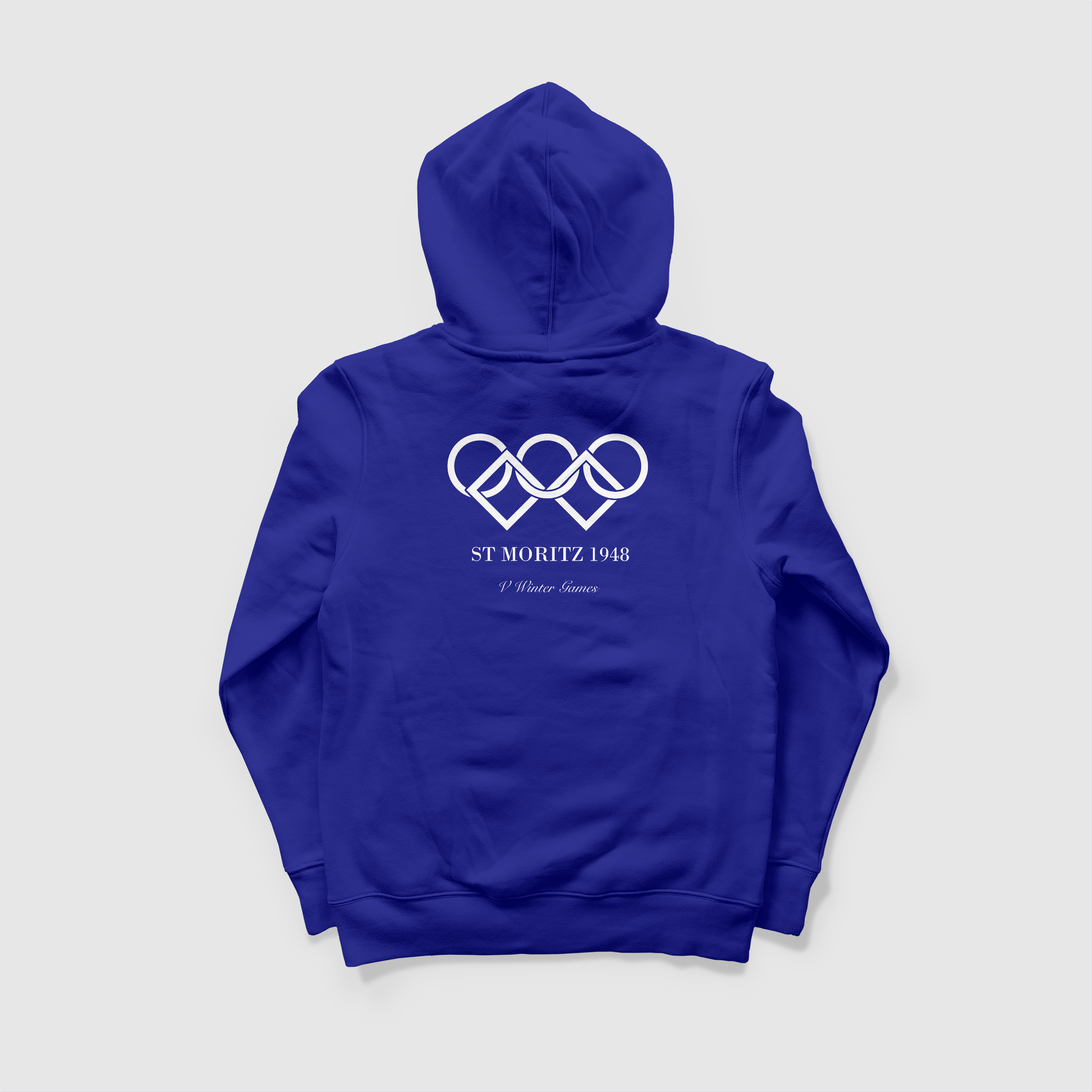 V Winter Games Hoodie, Blue